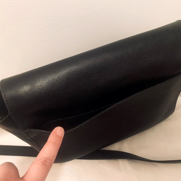 🌸 Madewell abroad shoulder bag black leather - Picture 10 of 13